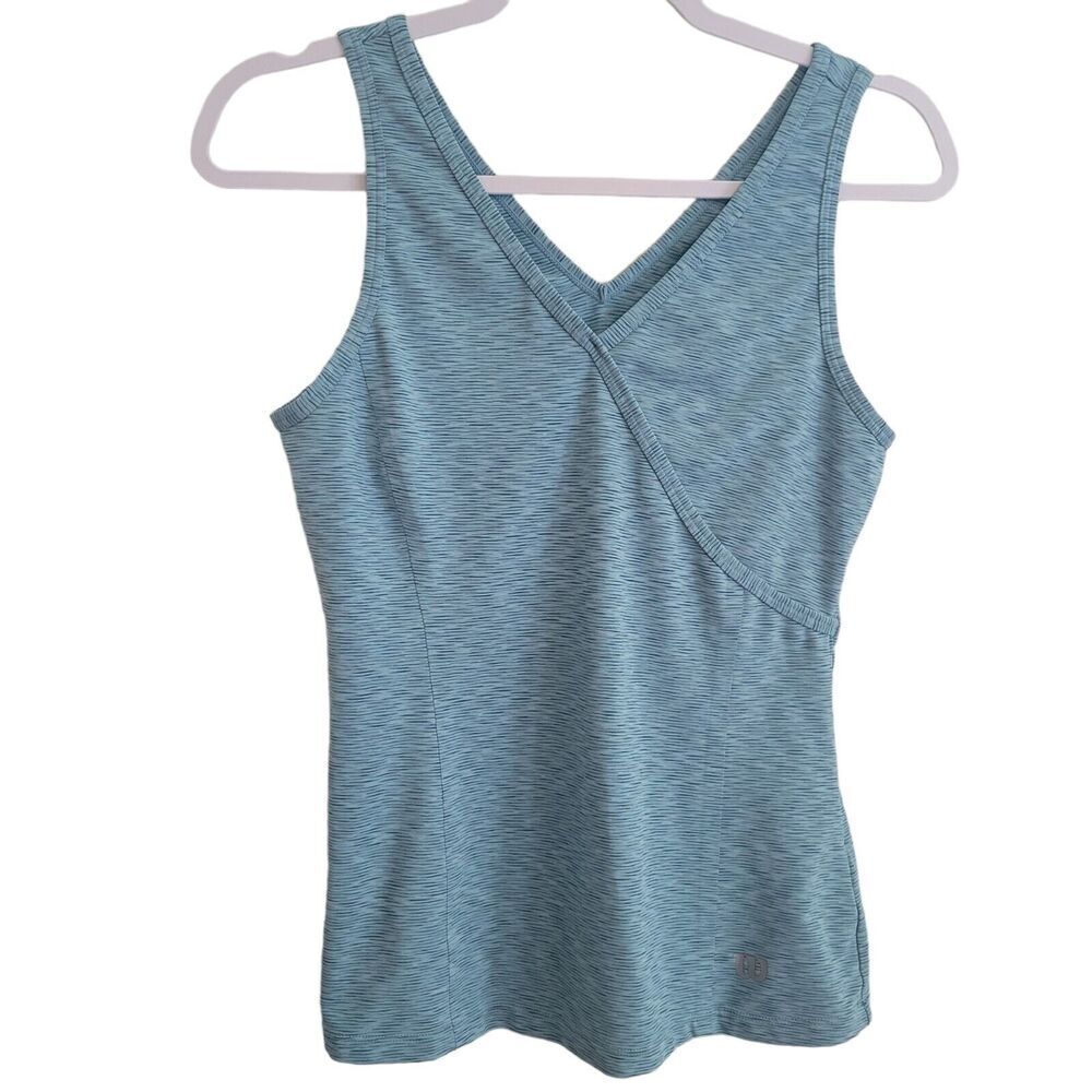 Wilson Tank Top Women's Size Small Blue V Neck Athletic Tennis Pickleball Golf